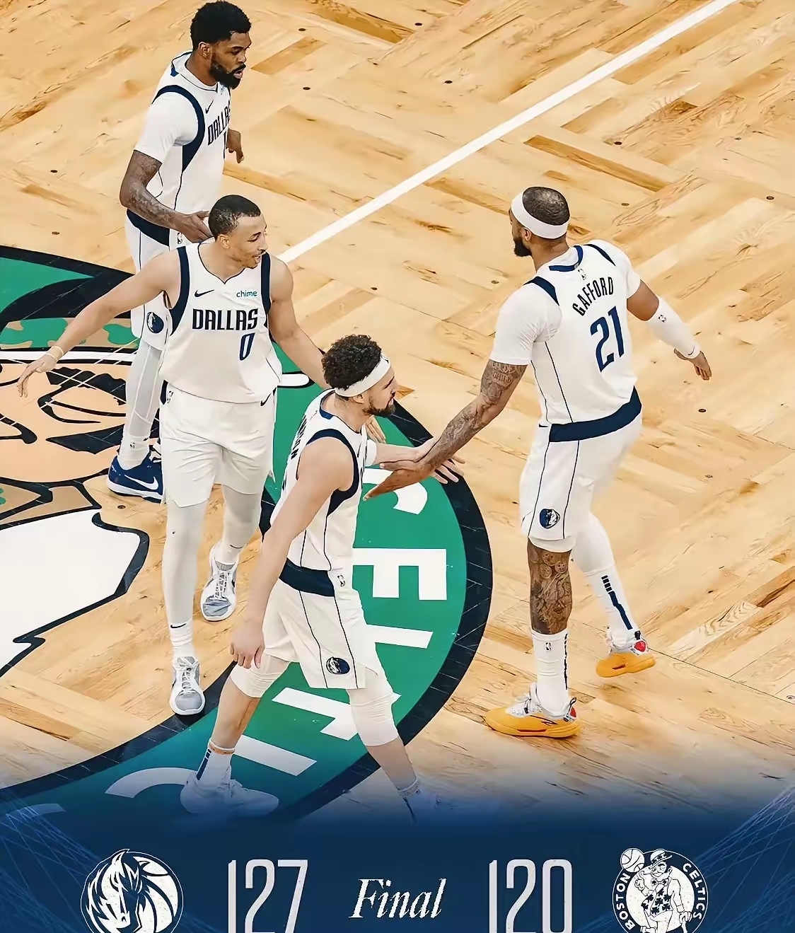 关于独行侠逆转凯尔特人，取得胜利的信息