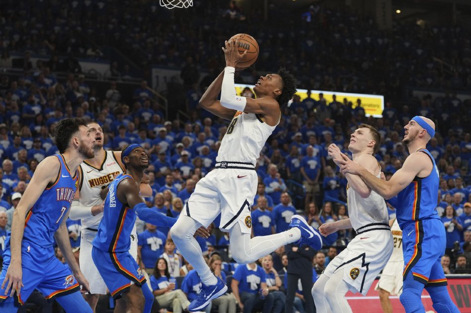 关于掘金主场击败爵士，晋级西部决赛的信息