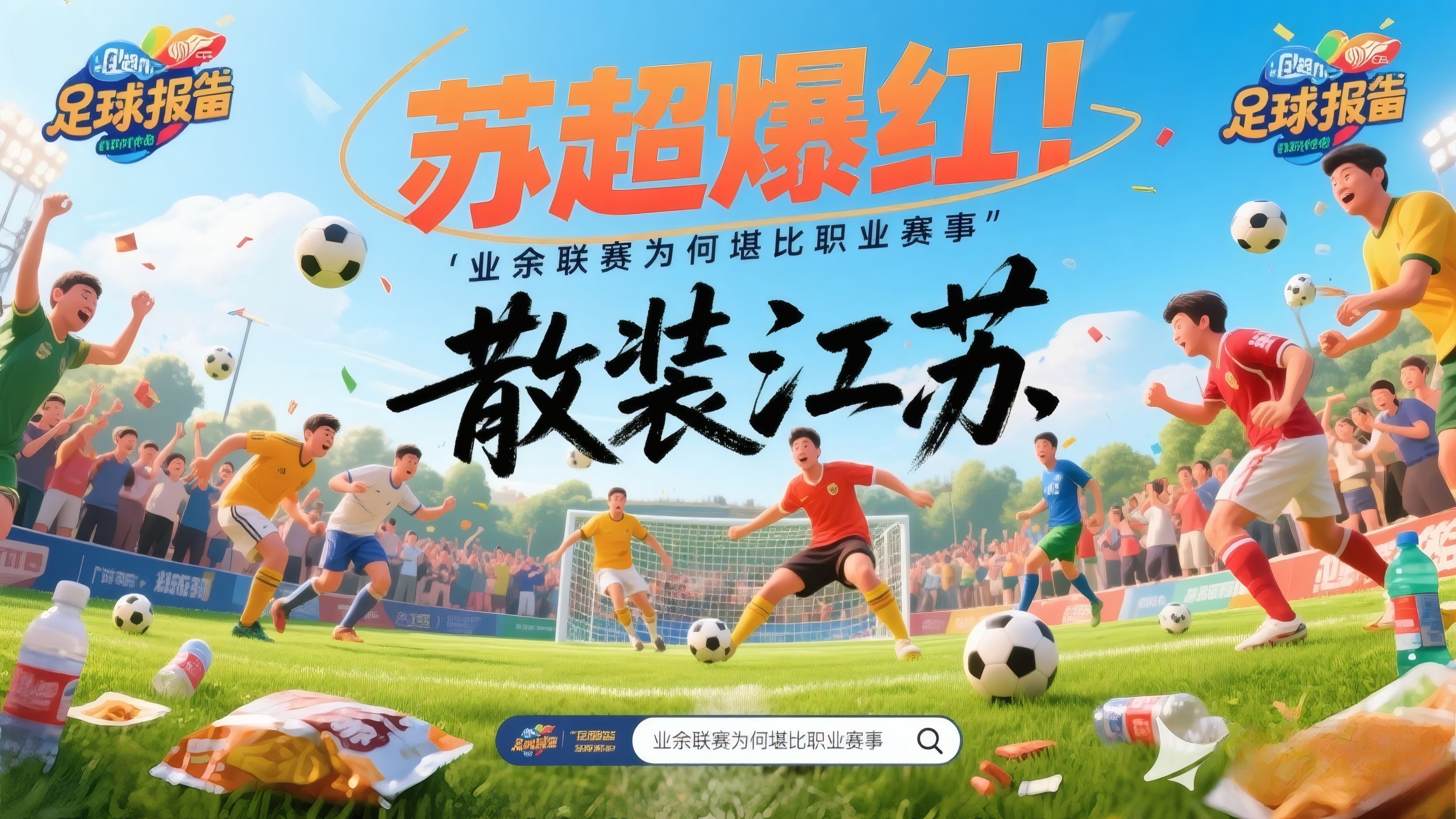 体育盛事掀起狂欢！国内足球联赛风头无两