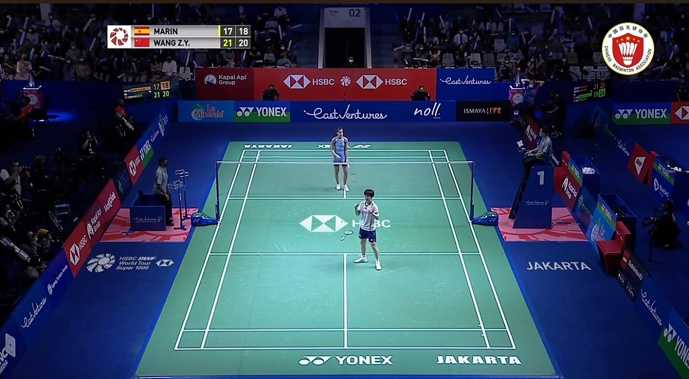 印尼队横扫印度队，马琳点燃赛场