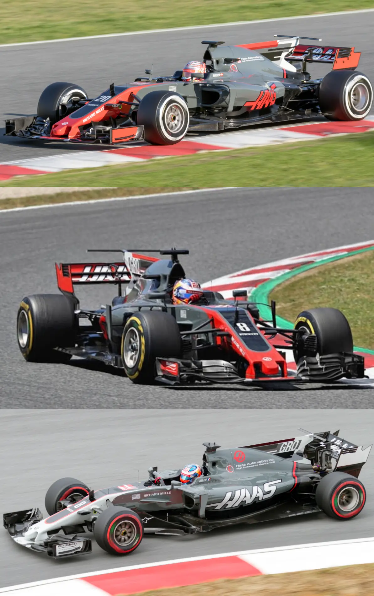 包含哈斯车队轻取红牛二队，诺里斯惊艳四座的词条